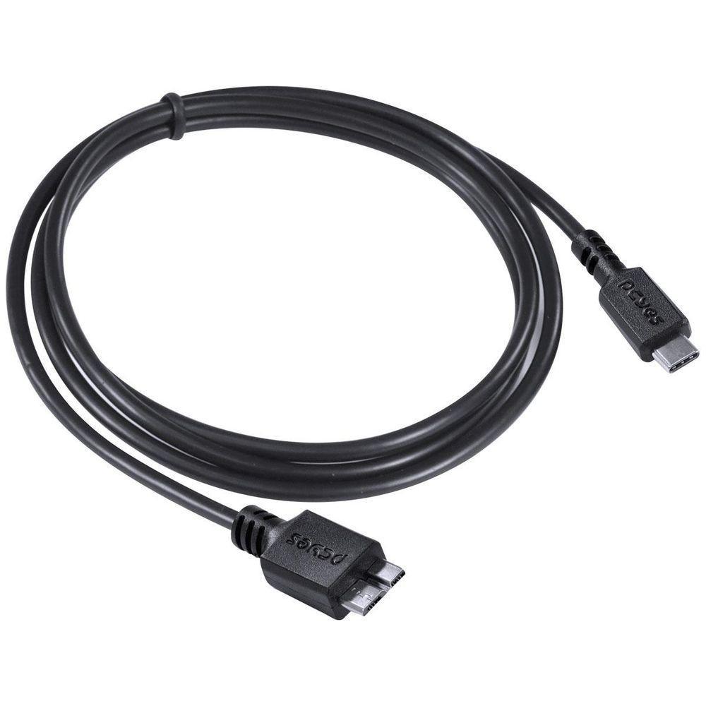 Cabo Usb Tipo C Para Micro Usb B 3.0 1m Preto - P3ucmbp-1 - 5