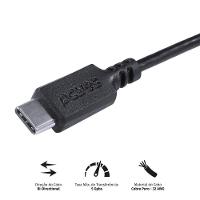 Cabo Usb Tipo C Para Micro Usb B 3.0 1m Preto - P3ucmbp-1 - 3