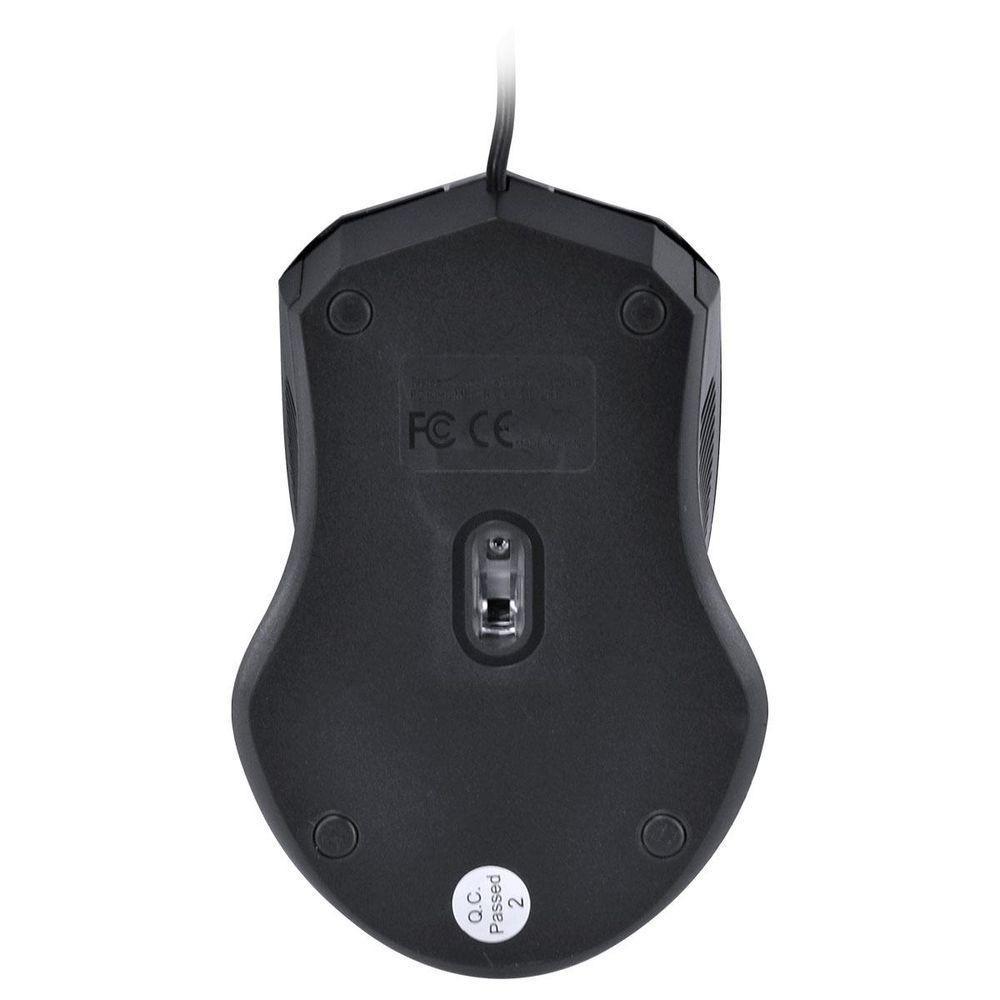Kit Teclado E Mouse Usb Corp - Mouse 1200dpi - Cabo 1.8m - - 2