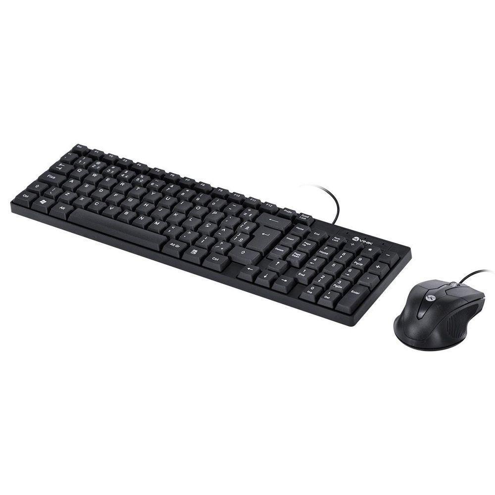 Kit Teclado E Mouse Usb Corp - Mouse 1200dpi - Cabo 1.8m - - 6
