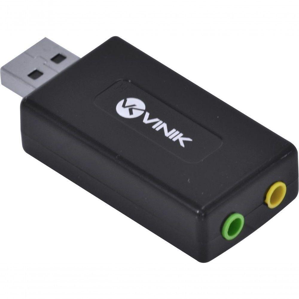 Adaptador Placa De Som Usb 7.1 Canais Virtual Ausb71 - 4