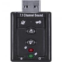 Adaptador Placa De Som Usb 7.1 Canais Virtual Ausb71 - 6