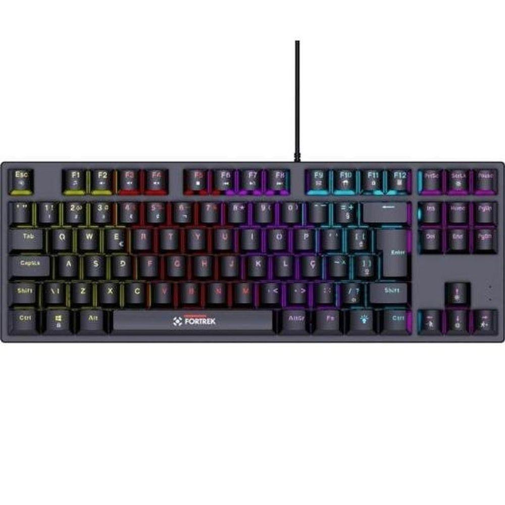 Teclado Gamer Mecânico Fortrek Gravity 80 Tkl Switch Outemu - 1