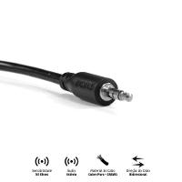 Cabo P2 3.5mm Macho 2 Metros P35m-2 - 2