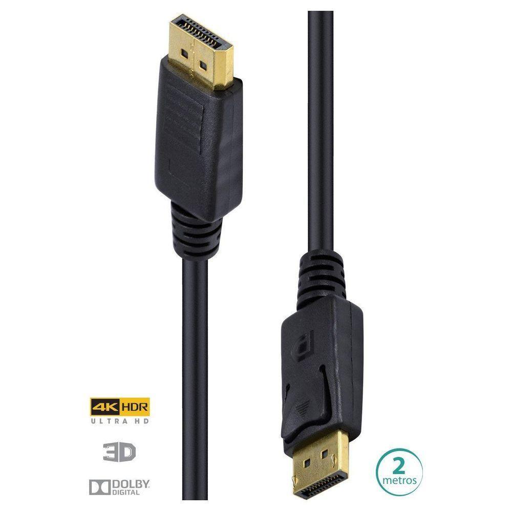 Cabo Displayport 1.3v 60hz 2 Metros Dp13-2 - 2