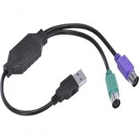 Cabo Adp Ps2 F X Usb Macho 30 Cm Usbps-2 - 1