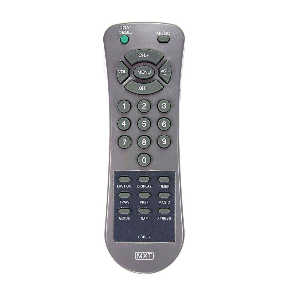 Controle Remoto Mxt 0860 Para Tv Philco Pcr-97f - 1