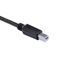Cabo Usb Tipo C Para Usb B 2.0 1m Preto - Pucbp-1 - 1
