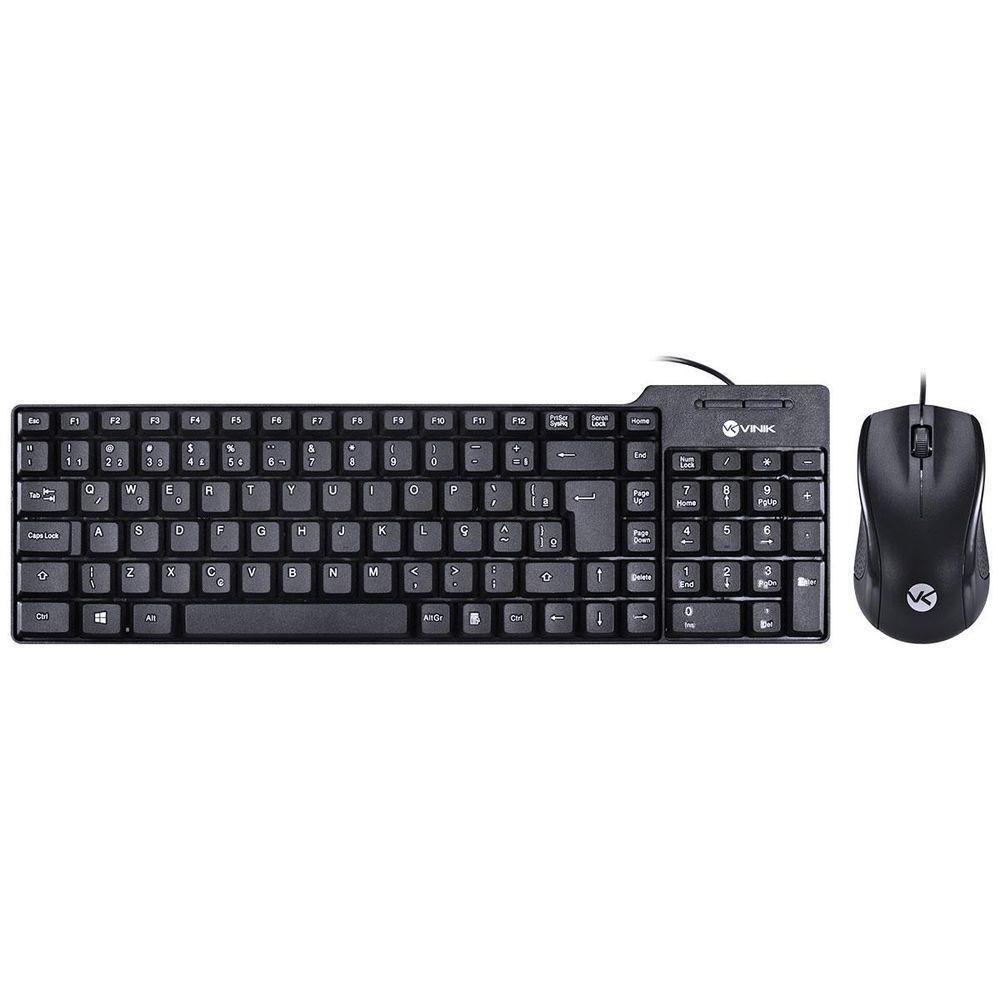 Kit Teclado E Mouse Usb Dynamic - Mouse 1000 Dpi Cabo 1.8 - 7