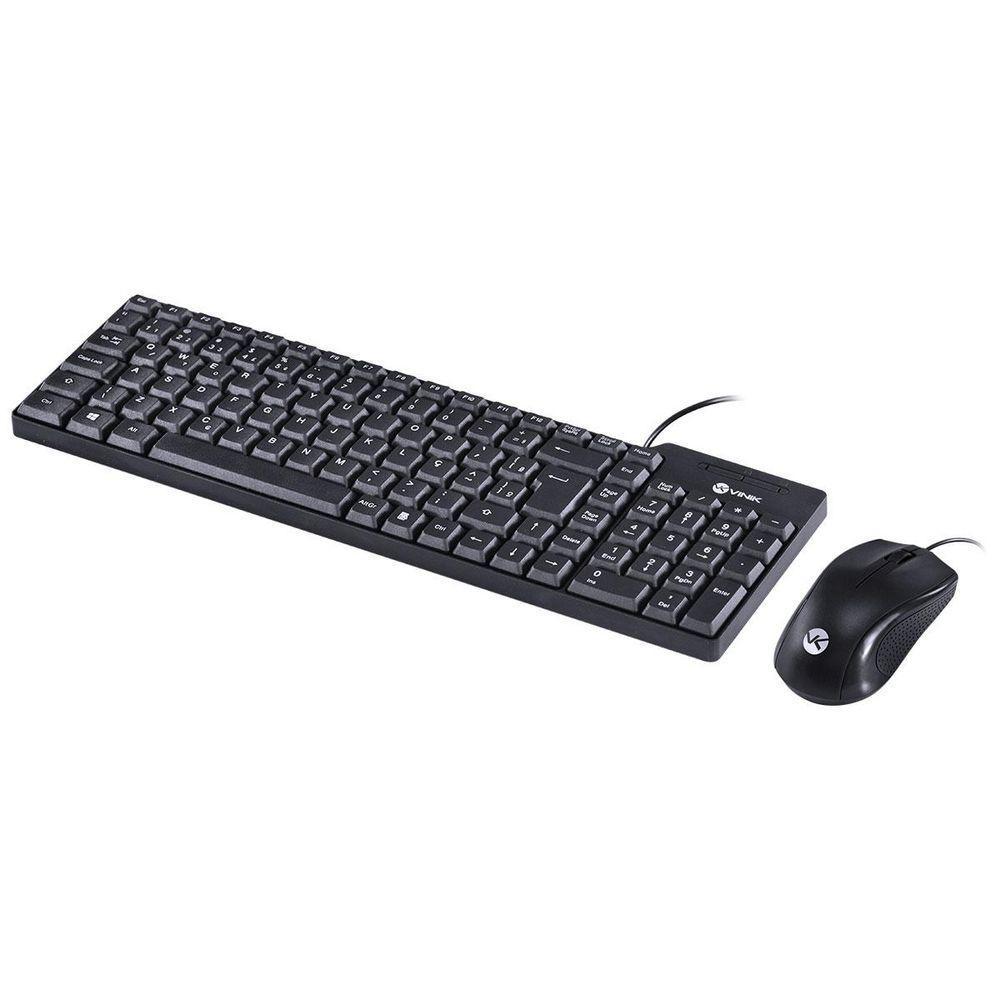 Kit Teclado E Mouse Usb Dynamic - Mouse 1000 Dpi Cabo 1.8 - 8