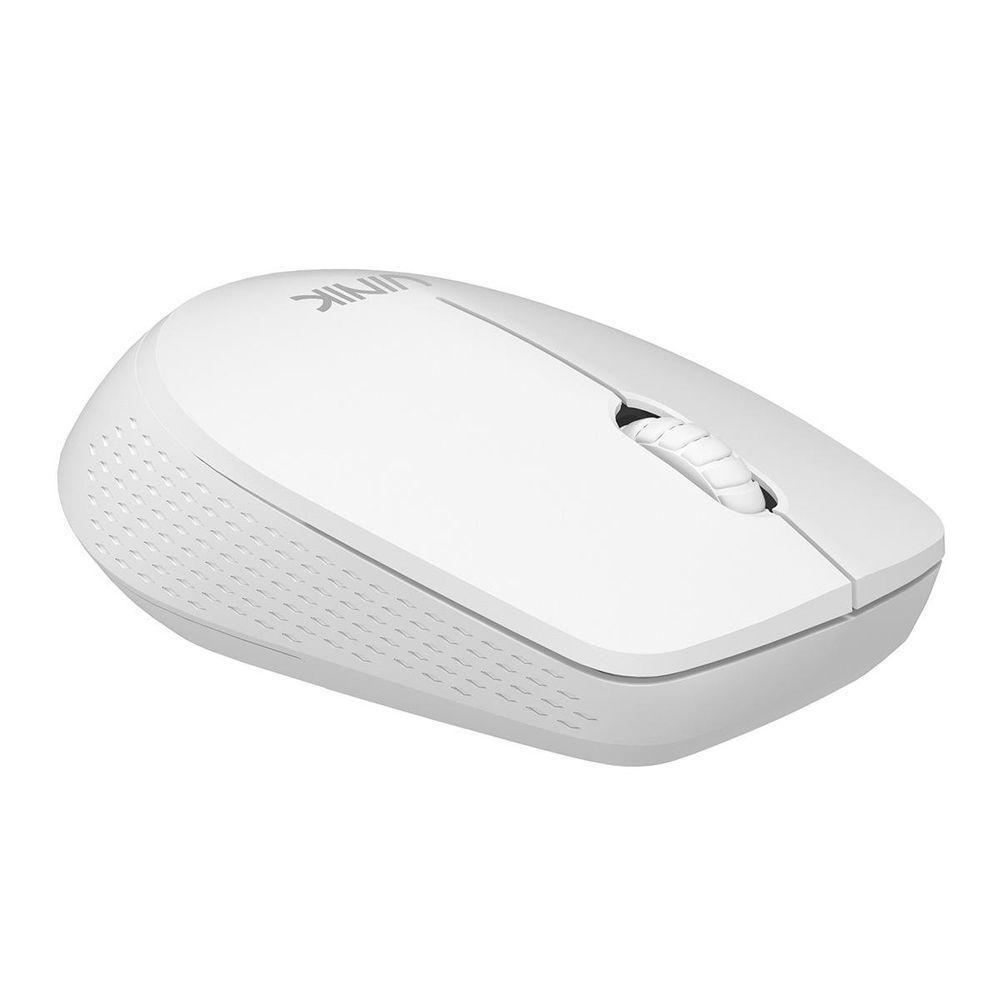 Mouse Sem Fio Vinik Feather Vf110 1200dpi - Branco - 2