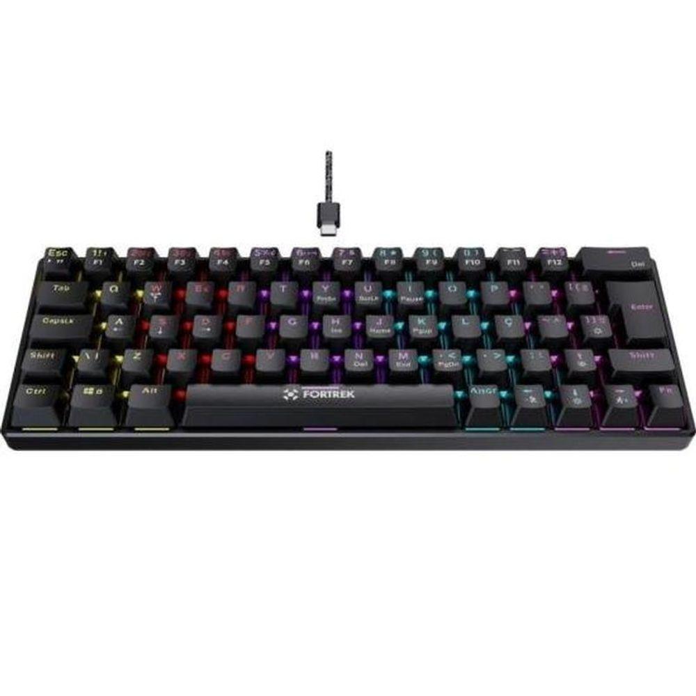 Teclado Gamer Mecânico Fortrek Gravity 65 Compact Switch - 1