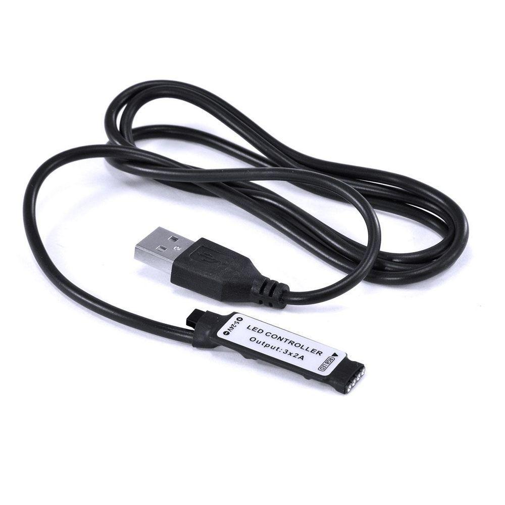 Fita De Led Vx Gaming Rgb Com Controlador Conexão Usb 120 - 2