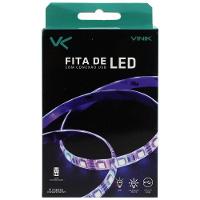 Fita De Led Vx Gaming Rgb Com Controlador Conexão Usb 120