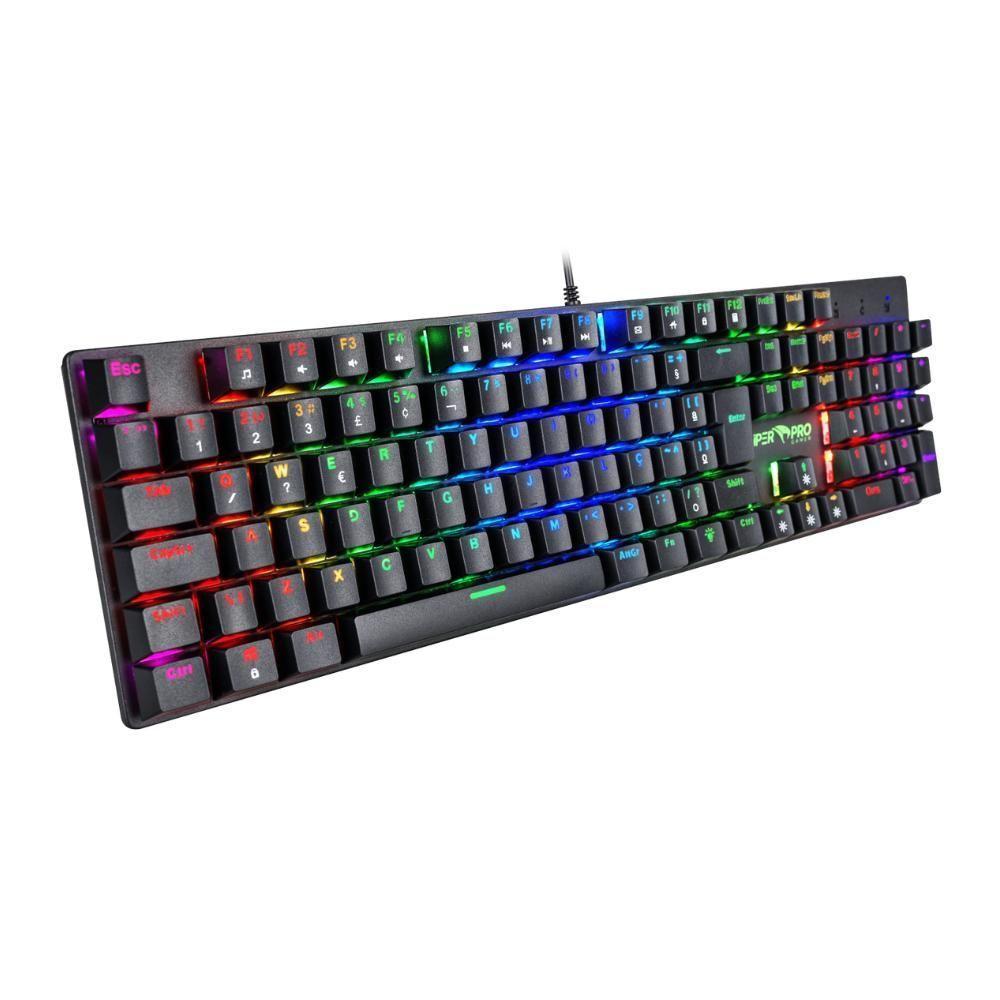 Teclado Gamer Viper Pro Mamba Mecanico Blue Switch - 3