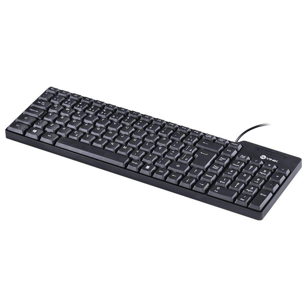 Teclado Usb Compacto Dynamic Abnt2 Cabo 1.8m Preto - Dt150 - 4