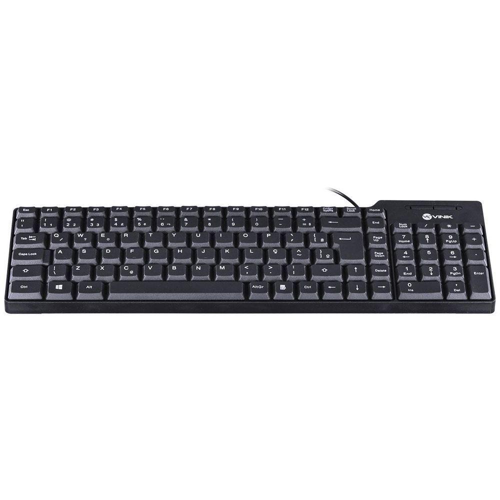Teclado Usb Compacto Dynamic Abnt2 Cabo 1.8m Preto - Dt150 - 5