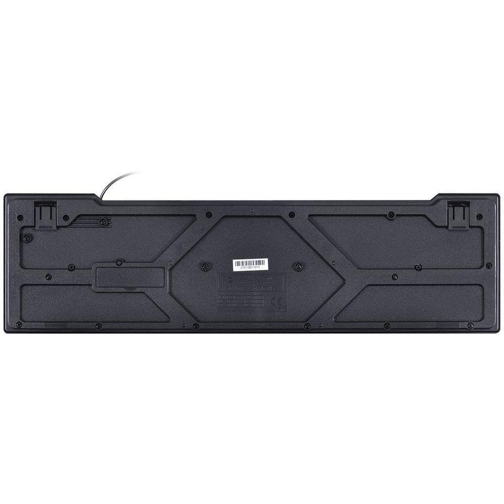 Teclado Usb Dynamic Chocolate Abnt2 Cabo 1.8m Preto - Vinik - 8