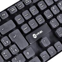 Teclado Usb Dynamic Chocolate Abnt2 Cabo 1.8m Preto - Vinik - 6