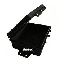 Caixa Hermetica Multitoc Vedada 14,5x10,5x7,0 Completa Preta - 3