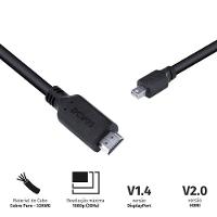 Cabo Mini Displayport Para Hdmi 2m - Pmdph-2 - 3
