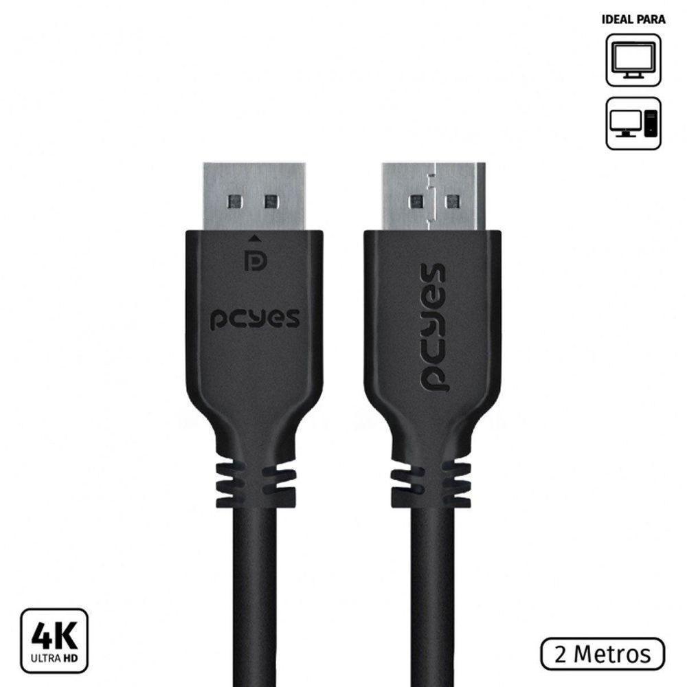 Cabo Displayport Macho 2 Metros - Pdpm-2 - 7