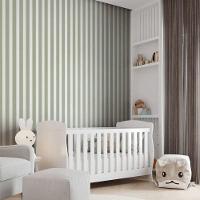 Papel De Parede Revoada Listrado Oliva 4401 - 2