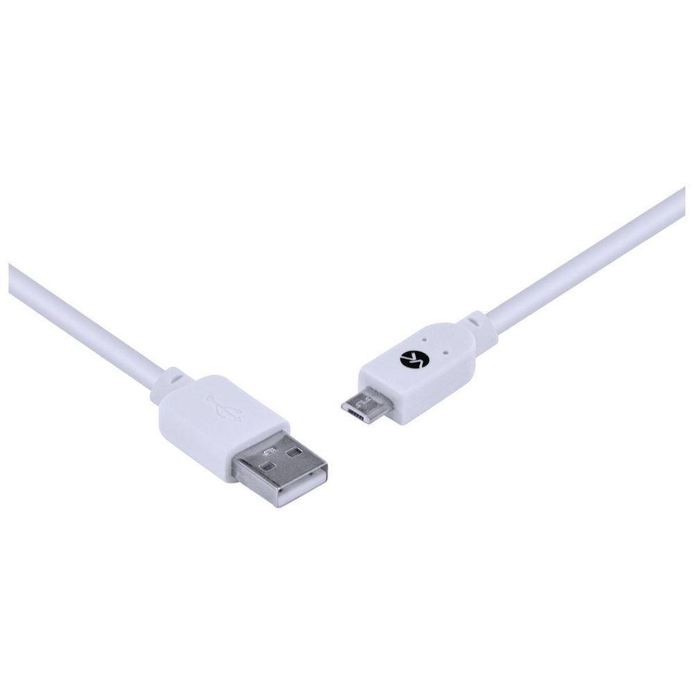 Cabo Usb X Micro Usb A 2.0 2m Branco Musb-2 - 3