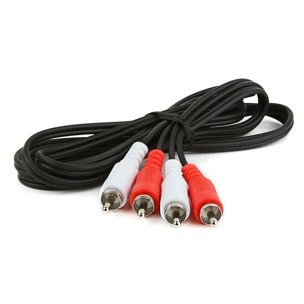 Cabo De Audio Evus C-092 2 Rca + 2 Rca Macho 4mm 1,5m - 1