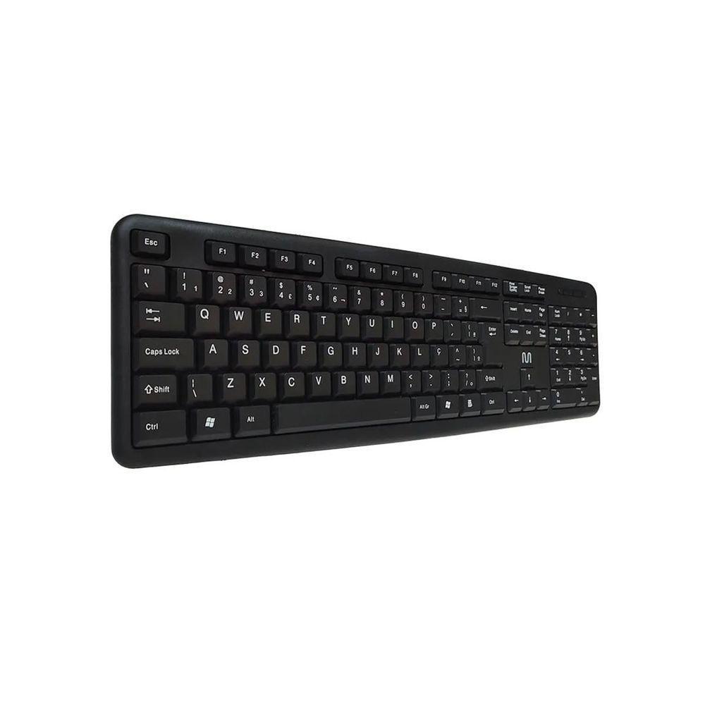 Teclado Com Fio Slim Com Cabo De 150cm Preto Tc065 - 3