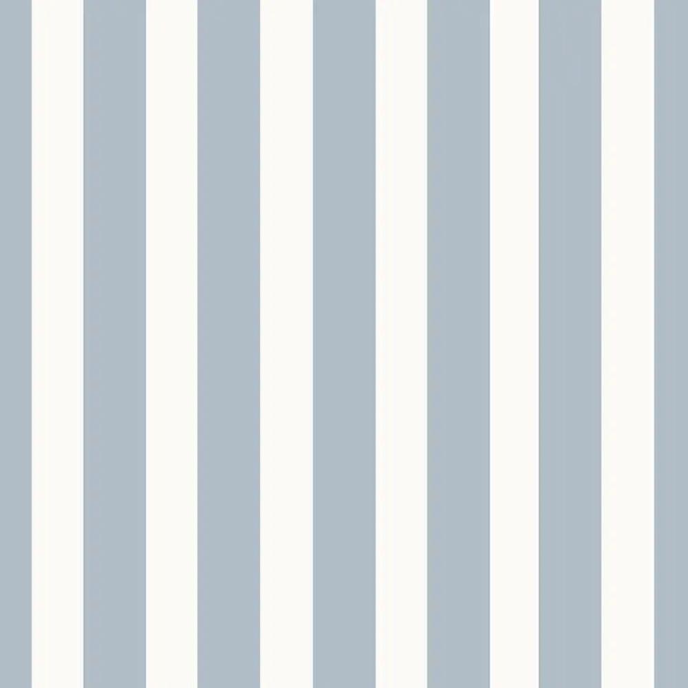Papel De Parede Revoada Listrado Azul 4410 - 1