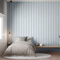 Papel De Parede Revoada Listrado Azul 4410 - 2