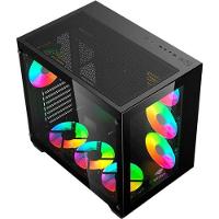 Gabinete Gamer C3tech Aquarius Mt-g910 Sem Fans Preto - 2
