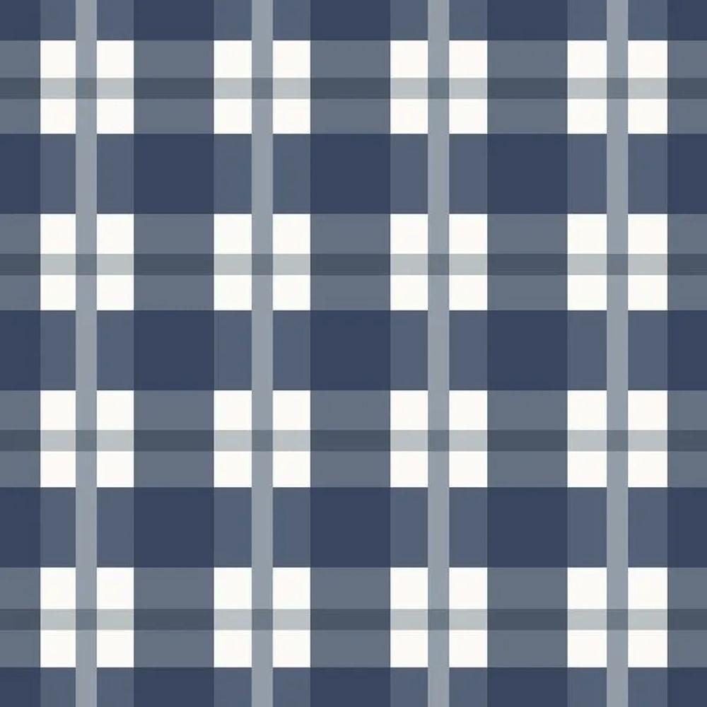 Papel De Parede Revoada Xadrez Azul Marinho 4453 - 1