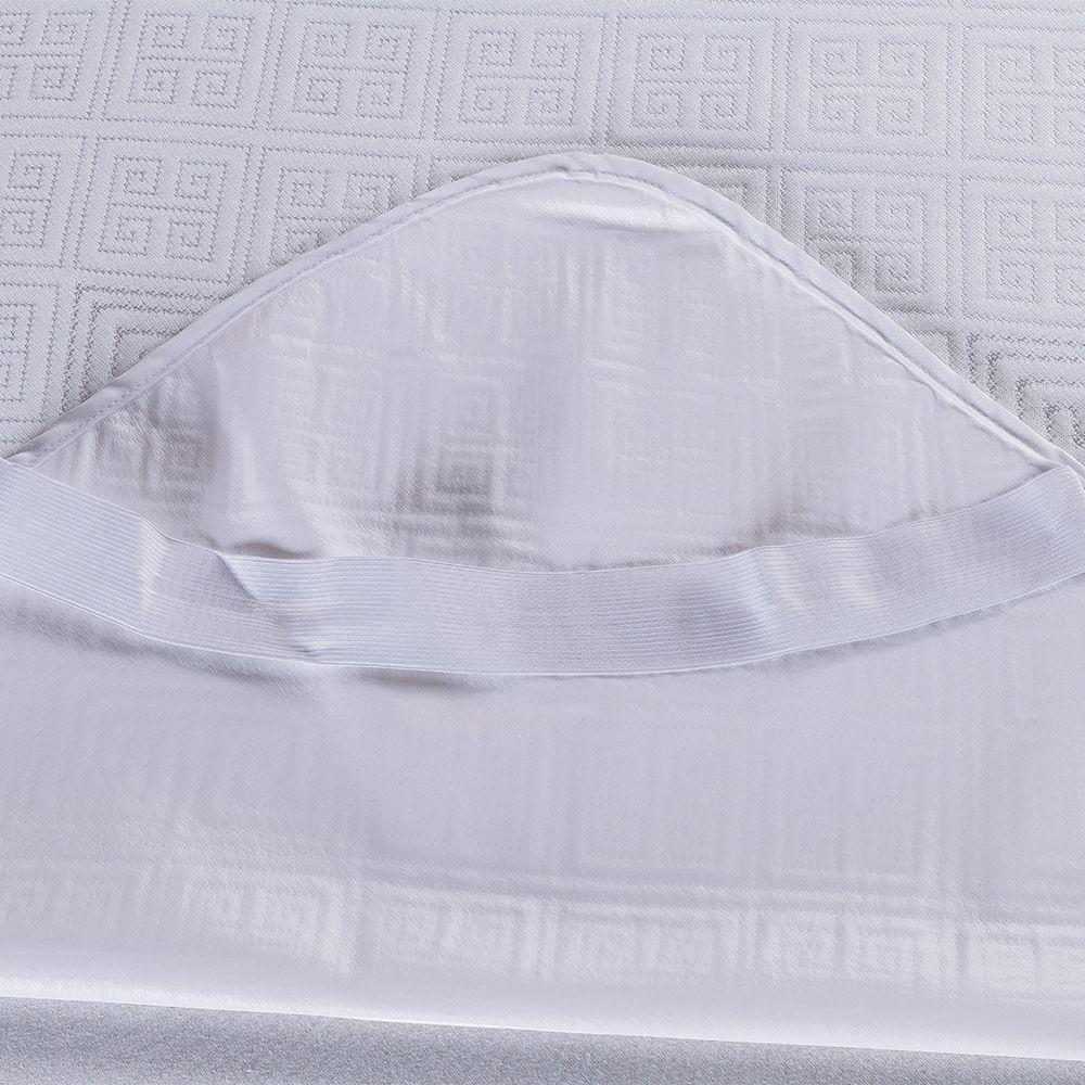 Protetor De Colchão Casal Padrão Impermeável Com Elástico - 1 Peça - 2