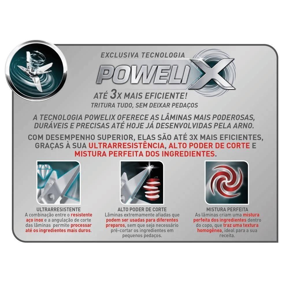 Liquidificador Power M.1400w Ln65 P 220V - 7