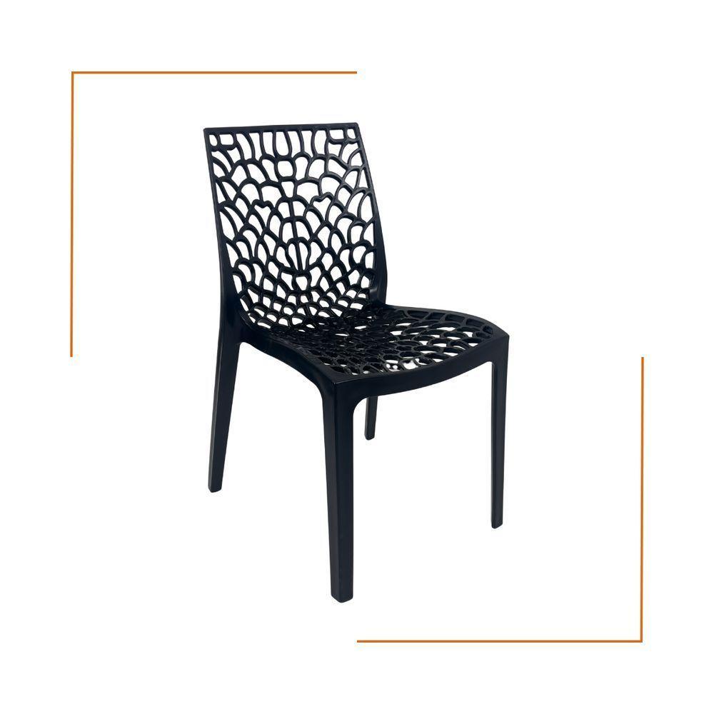 Cadeira De Jantar Oficial Gruvyer Preto - 6