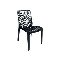 Cadeira De Jantar Oficial Gruvyer Preto - 2