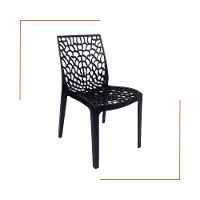 Cadeira De Jantar Oficial Gruvyer Preto - 6