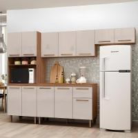 Armario De Cozinha Pop 1 Forno Com 12 Portas E 1 Gaveta Freijo/baunilha/freijo - 1