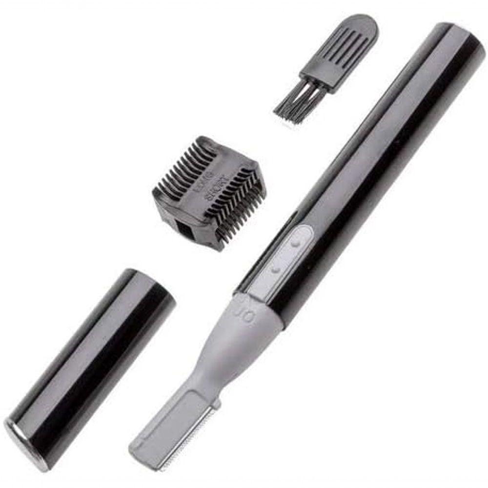 Mini Aparador Elétrico Sobrancelhas Buço Caneta Depiladora Caneta Preta - 1