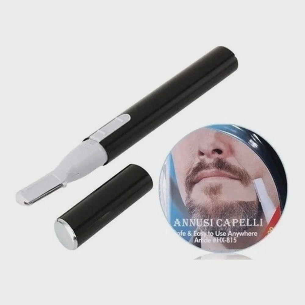 Mini Aparador Elétrico Sobrancelhas Buço Caneta Depiladora Caneta Preta - 2