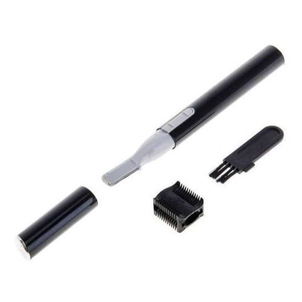 Mini Aparador Elétrico Sobrancelhas Buço Caneta Depiladora Caneta Preta - 3