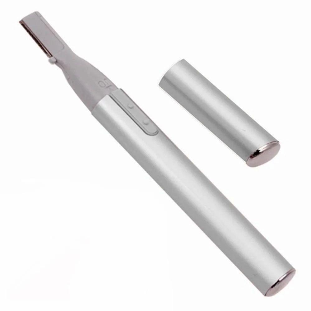 Mini Aparador Elétrico Sobrancelhas Buço Caneta Depiladora Caneta Preta - 4