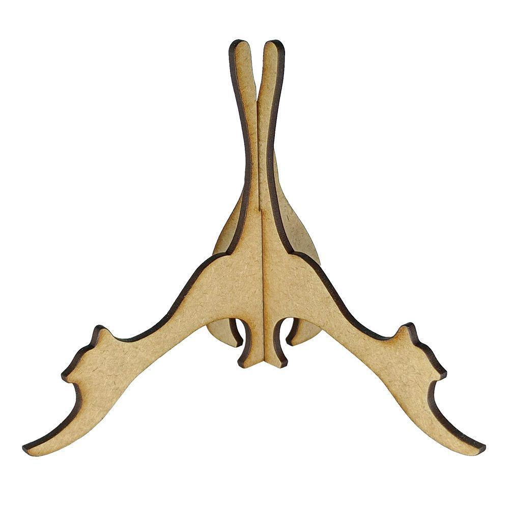 Kit 10 Suporte Gatinho Mdf Placa Azulejo Bordado 11cmx13cm - 1