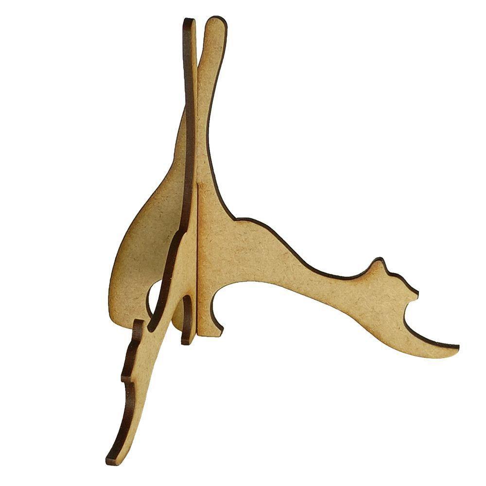 Kit 10 Suporte Gatinho Mdf Placa Azulejo Bordado 11cmx13cm - 4