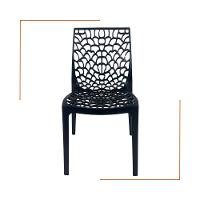 Kit 3 Cadeiras De Jantar Oficial Gruvyer Preto - 6