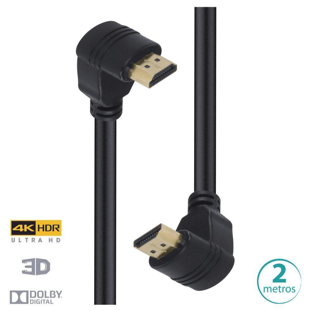 Cabo Hdmi 2.0 4k Conect.90 2m H20b90-2 - 2