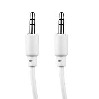 Cabo De Audio Evus C-014 P2 + P2 3.5mm Stereo 1m Branco - 1