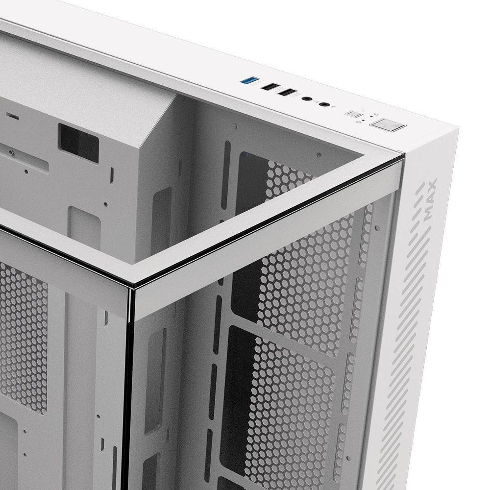 Gabinete Gamer Forcefield Max White Ghost - Gffmaxwg - 8